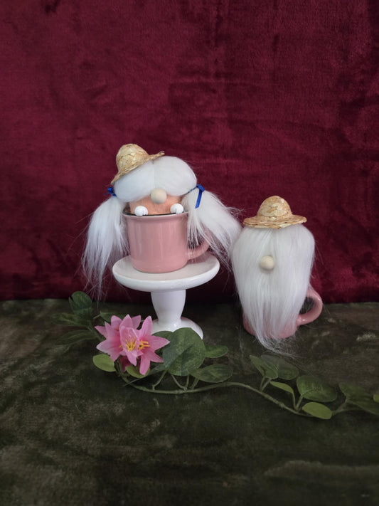 Pink Teacup Gnomes